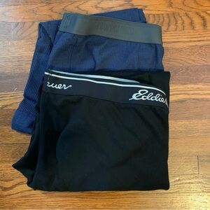 Men’s Base Layer Bottoms - 2 Pairs Large